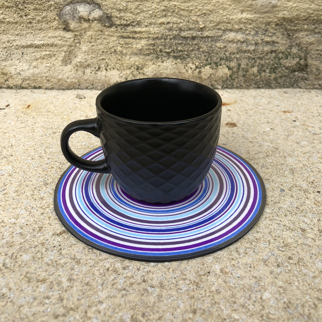 Purple coaster I