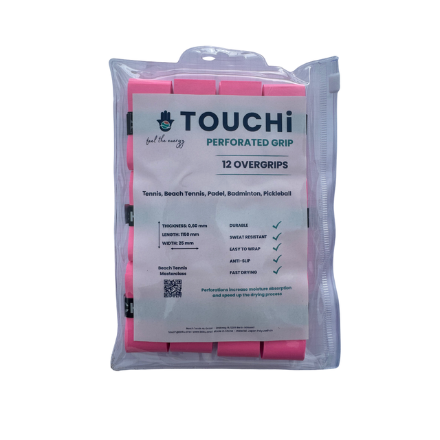 TOUCHi Perforated Grip 12 pink