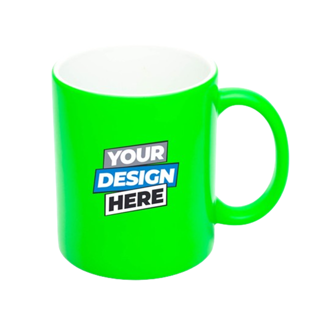 Fluorescent Green Mug   