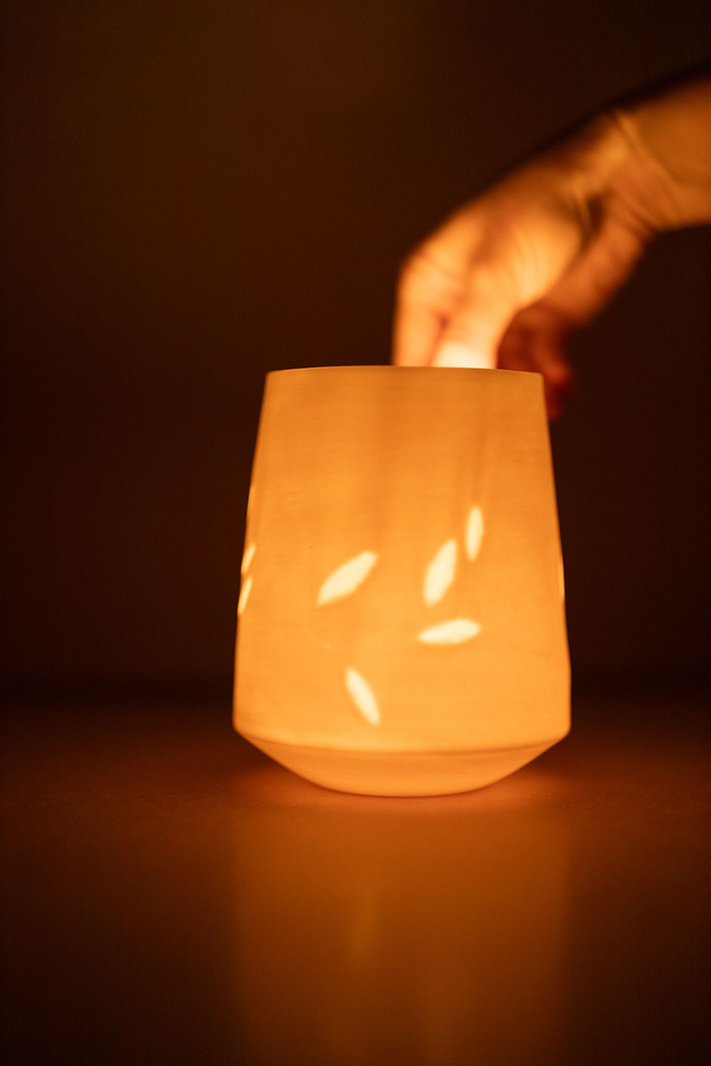 Geschenkbox Floral Light M // Grass