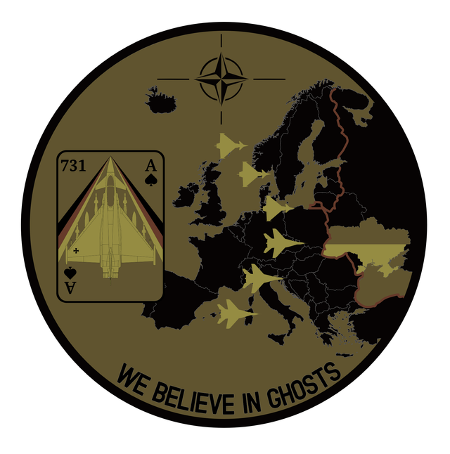 731 We Believe in Ghost Patch OCP PVC