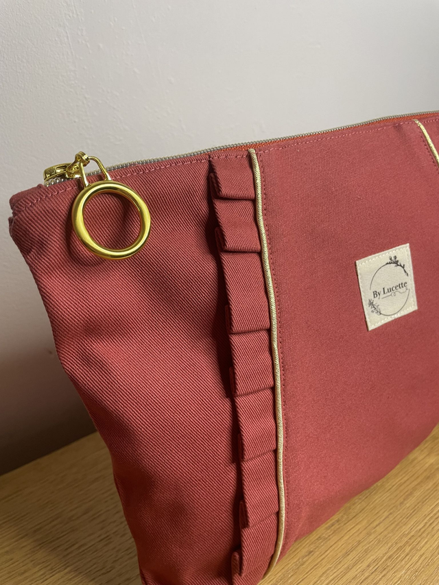Grande trousse à volants Rouille