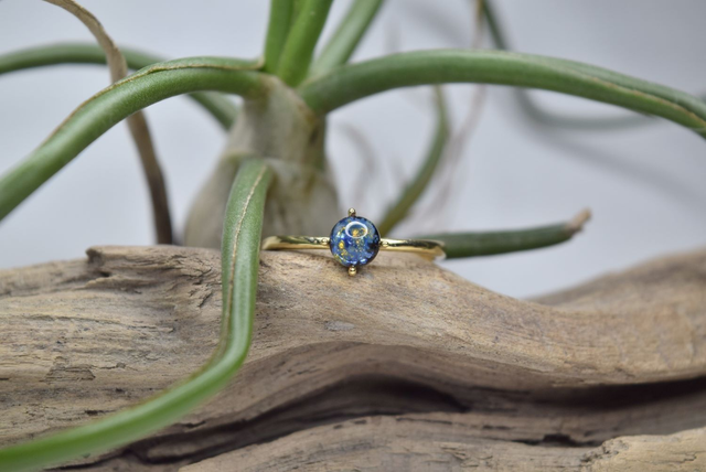 BAGUE RÉGLABLE VOIE LACTÉE MONTURE OR (BDVL3)