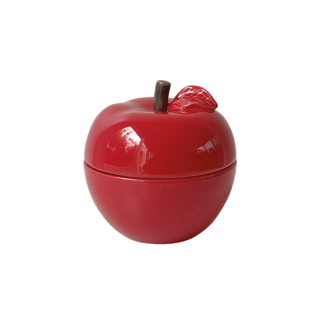 Bougie Pomme ROUGE