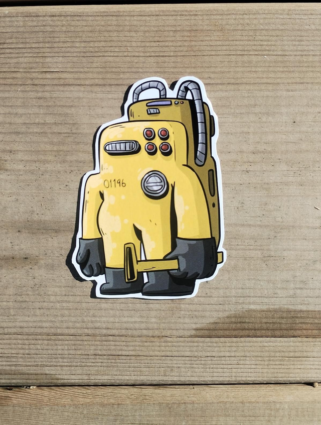 Pegatina "Monstruos SA"