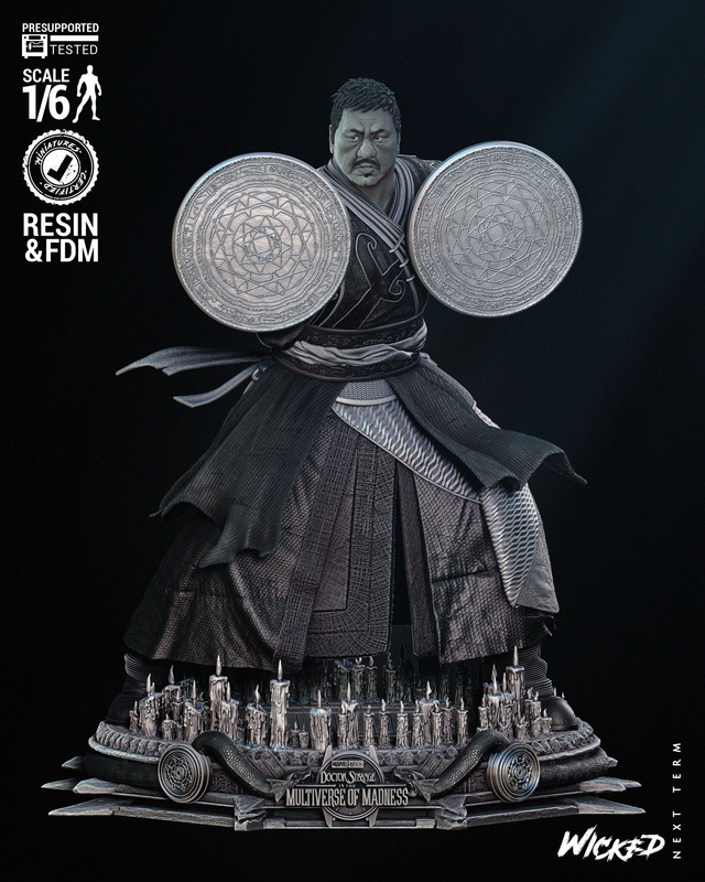 Statue MAITRE WONG (Dr Strange) série movie