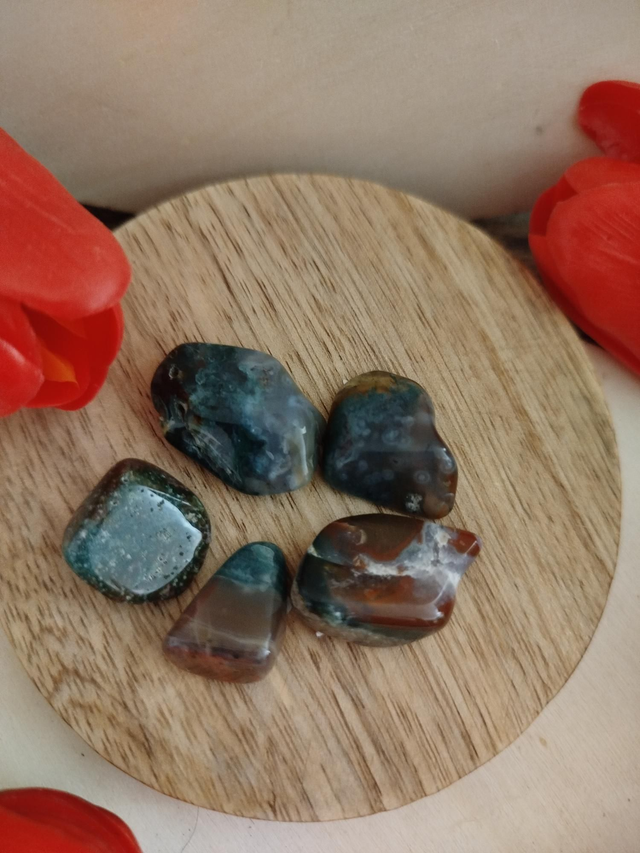  Jaspe Océan, Pierre roulé