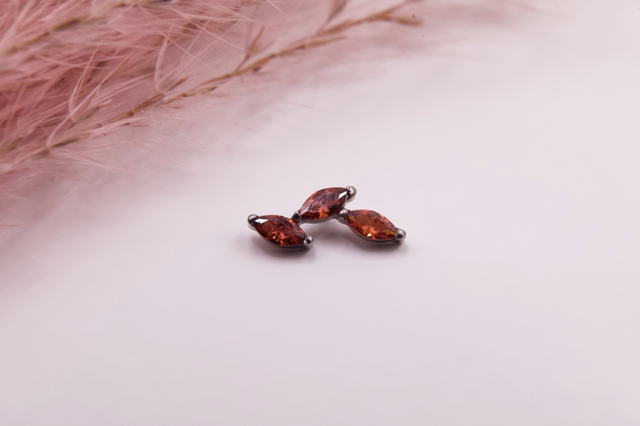 Embout Jeweled Branch Red