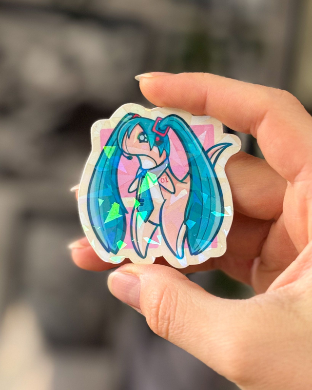 Naklejka "Dino Miku v.2"