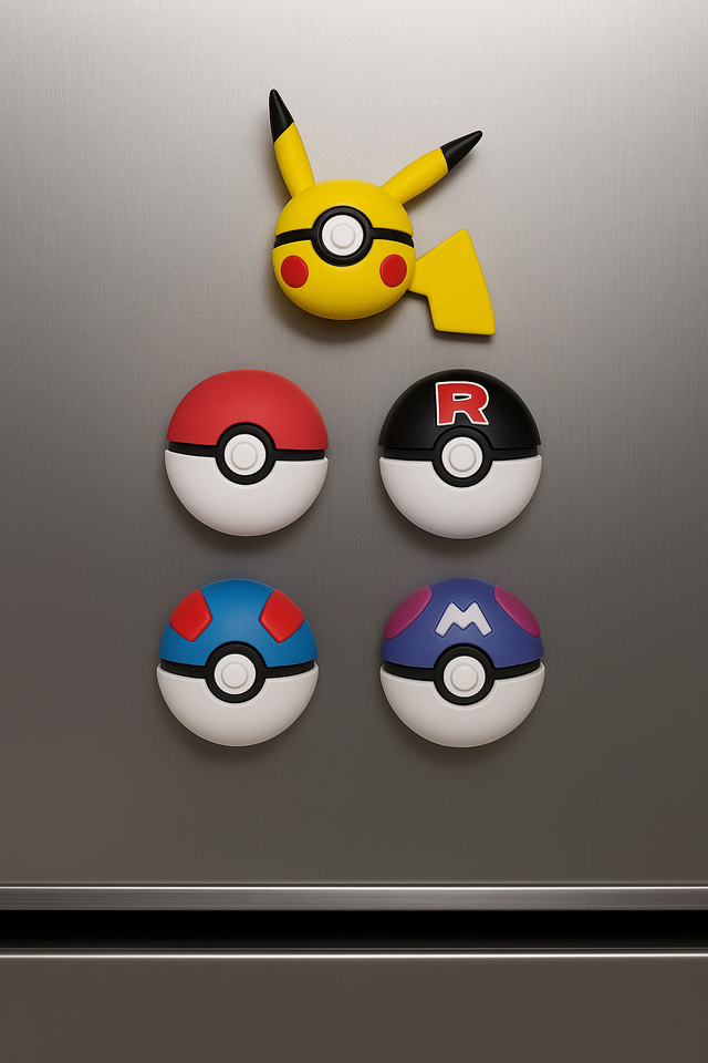 3D Printed Pokeballs