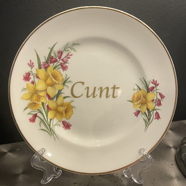 Profanity Plate (A - L)