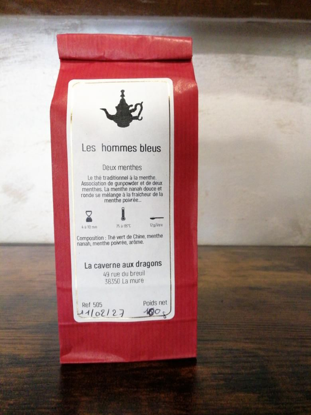 Les hommes bleus 100g