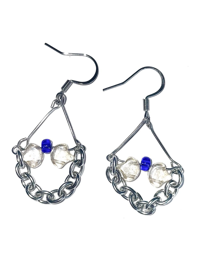 &#039;écaille #9&#039; earrings