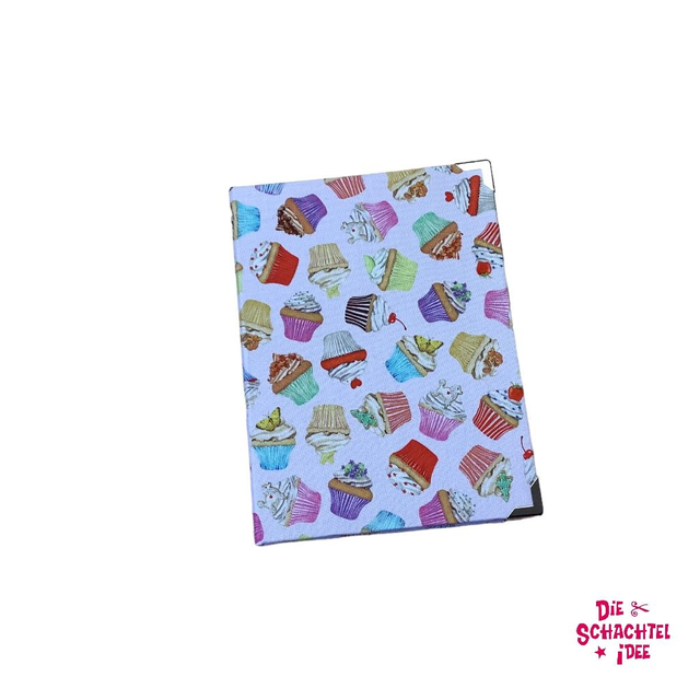 DIN-A6 Notizblock "Muffins“