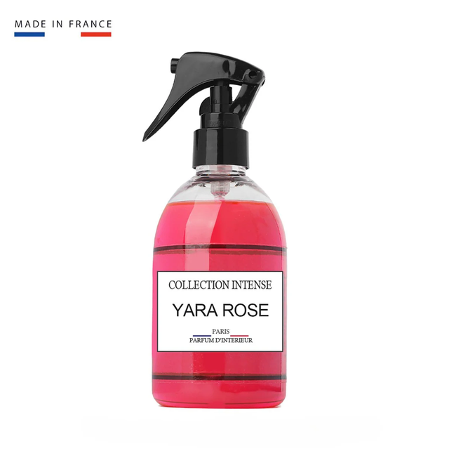 Parfum d’intérieur, textile et voiture Yara Rose 
