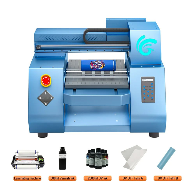 A3+ XP600 Machine d'impression UV DTF pour imprimante d'autocollants