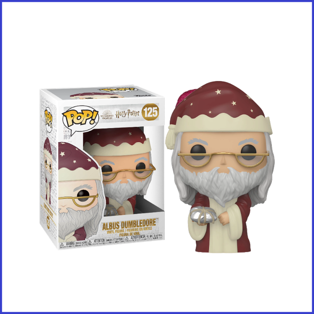 POP figure Harry Potter Holiday Dumbledore #125