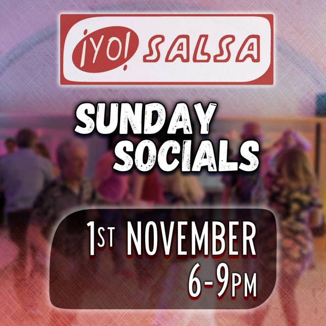 Yo Salsa Sunday Social - 1st November 2026