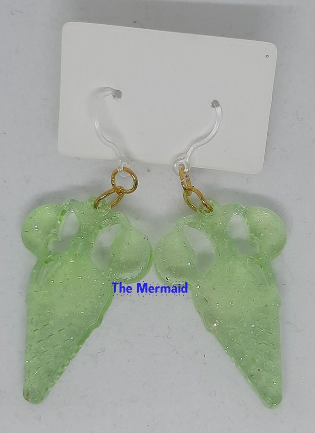 resin mickey/minnie oorbellen (verschillende setjes verkrijgbaar)