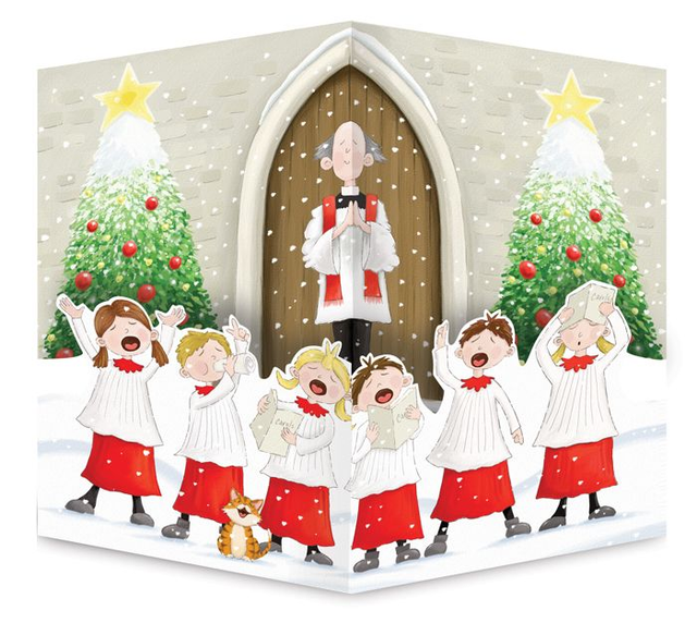 XBS02 Christmas Choir Card 