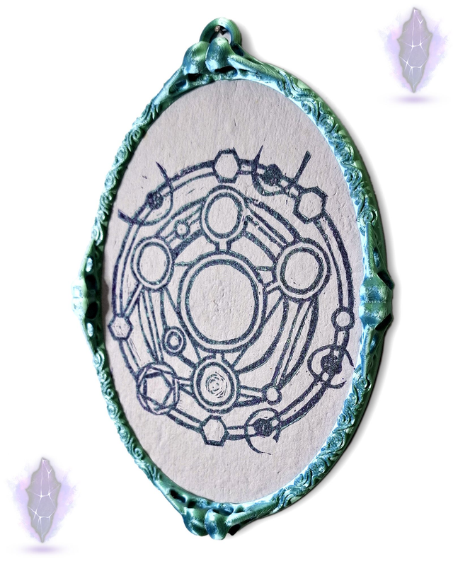 Linogravure | Prénom Alchimique