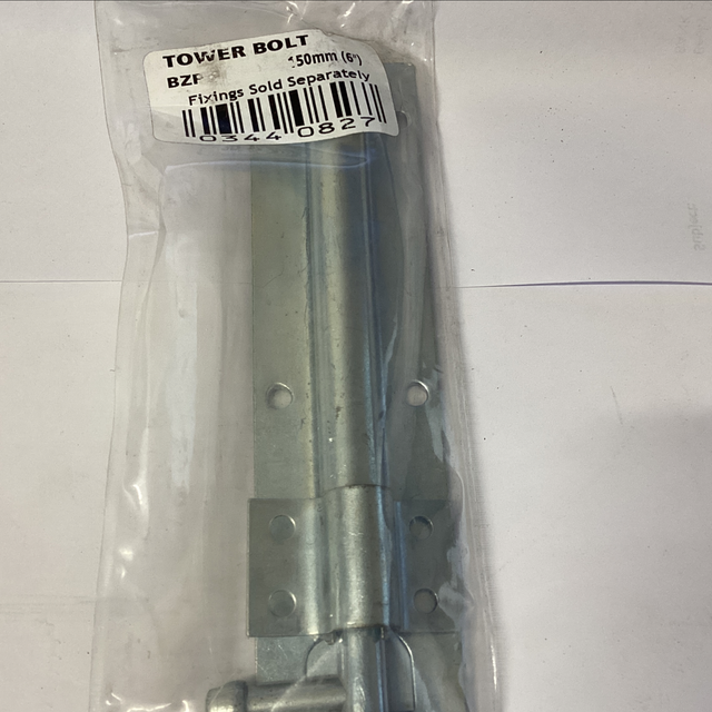 Tower bolt 150mm 0344082