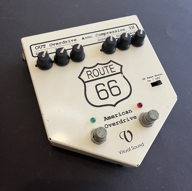 RARE Visual Sound ...VERSION 1.0 ... Route 66 - TUBE SCREAMER Overdrive / Compressor
