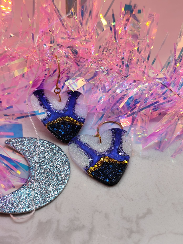 Boucle d&#039;oreilles Cupidon taille L