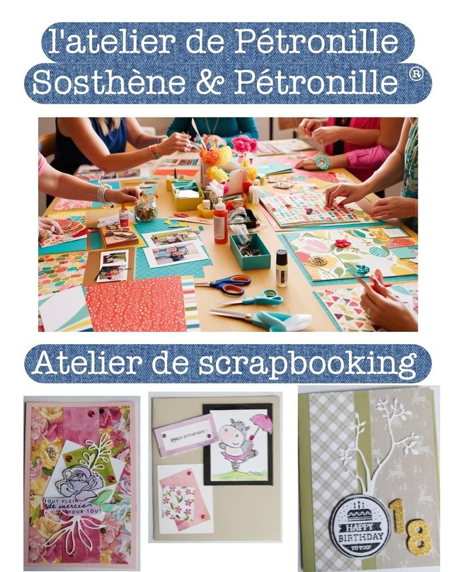 Atelier scrapbooking fournitures pour atelier 