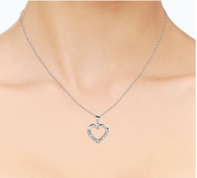 Pendentifs Lovett - Argenté et Cristal