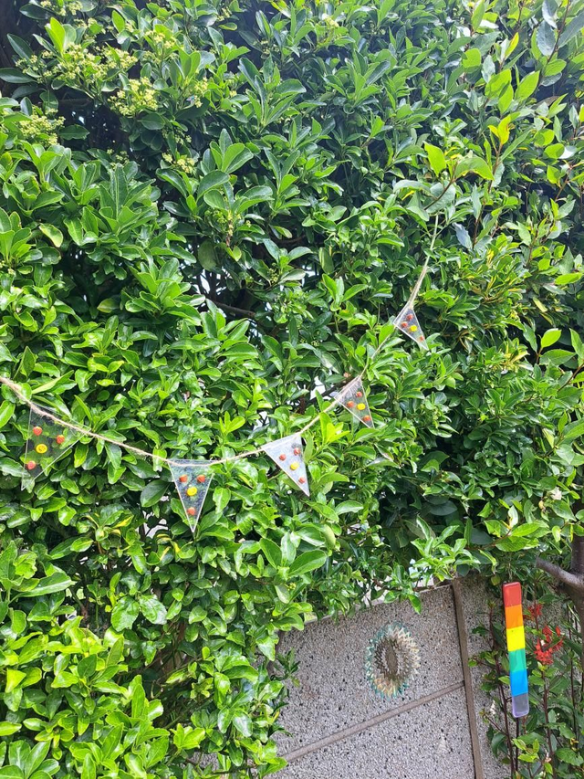 Strawberry &amp; lemon bunting