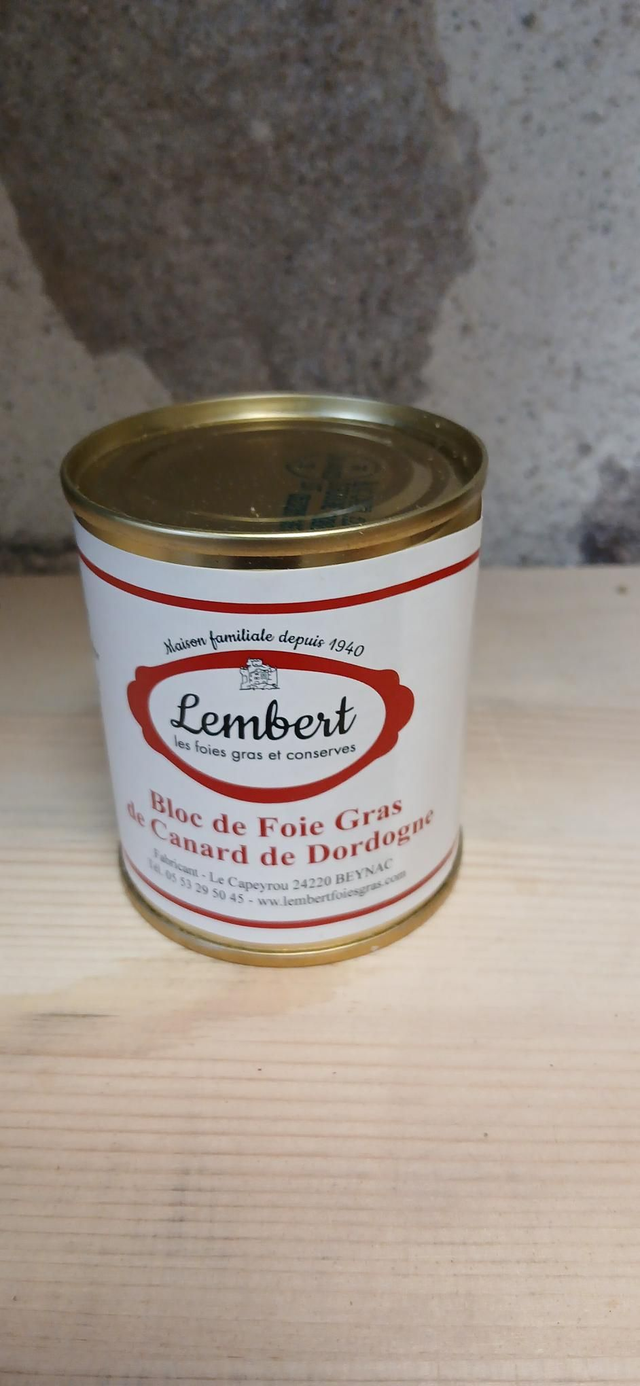 Bloc foie gras 125 g