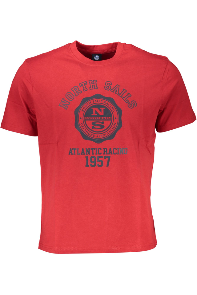 NORTH SAILS T-SHIRT MANICHE CORTE UOMO ROSSO