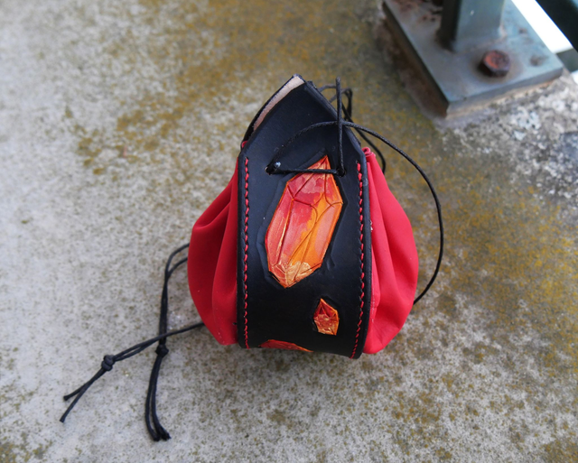 Bourses gravées Cristaux