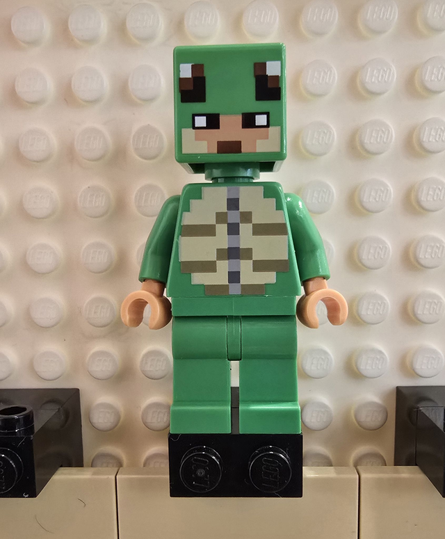 LEGO min162 Turtle Skin Warrior Minifigur