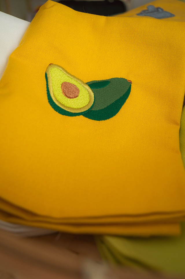 Torchon motif "Avocat"