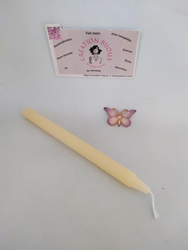 Bougie  marron clair 