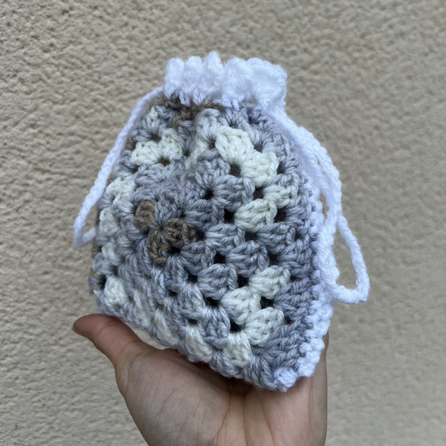 Pochette à friandises en crochet Lolita - Hiver