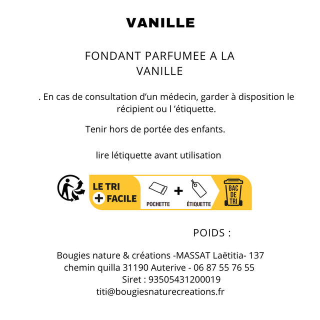 Lots fondants parfumés