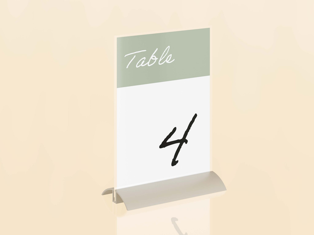 Table Numbers - &#039;Simply Wed&#039; Design