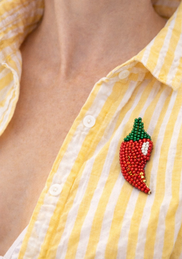 Kit DIY broche "Piquante"