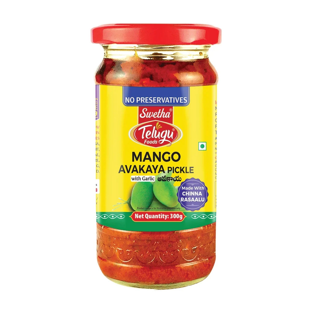 Telugu foods Mango Avakaya Pickle- 300g