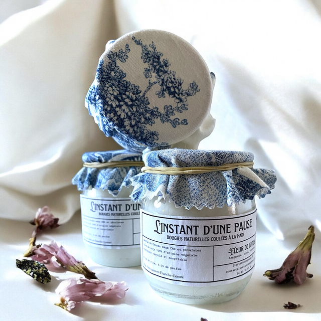 Bougie parfumée - Fleur de lotus