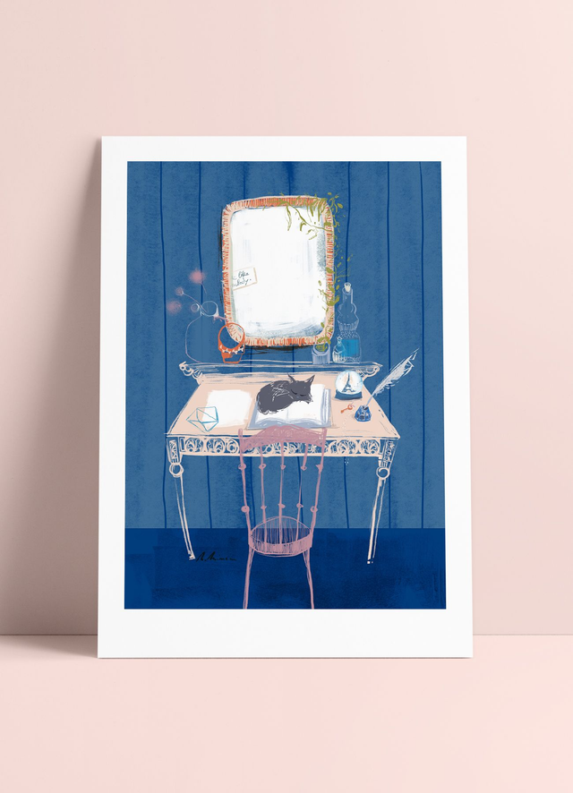 "Lettre à Jane" - Bleu