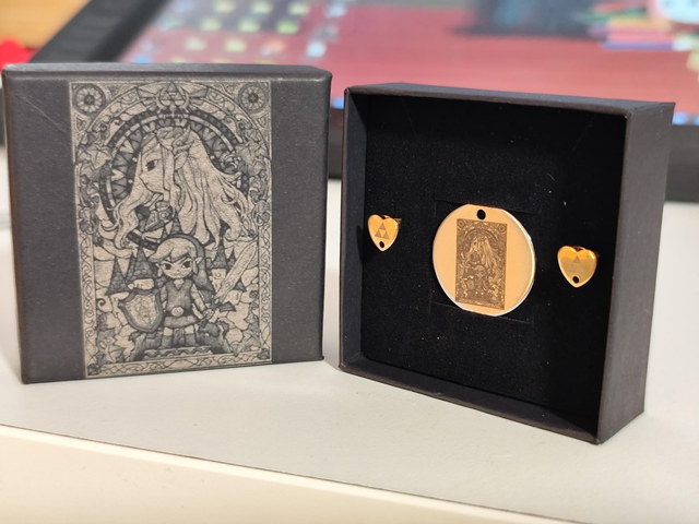 Médaillon mosaïque Zelda