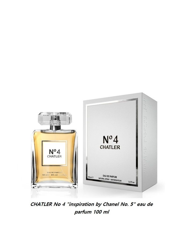 CHATLER No 4 " inspiration by Chanel No. 5 " eau de parfum 100 ml