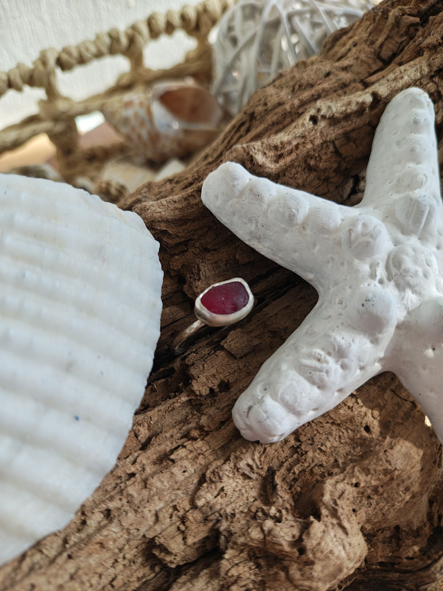 Scarlet Tide Ring