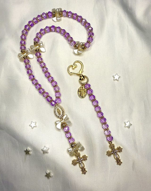 Chapelet + porte-clé A G A R