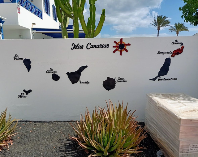 CANARY ISLANDS (with NAMES of the ISLANDS)