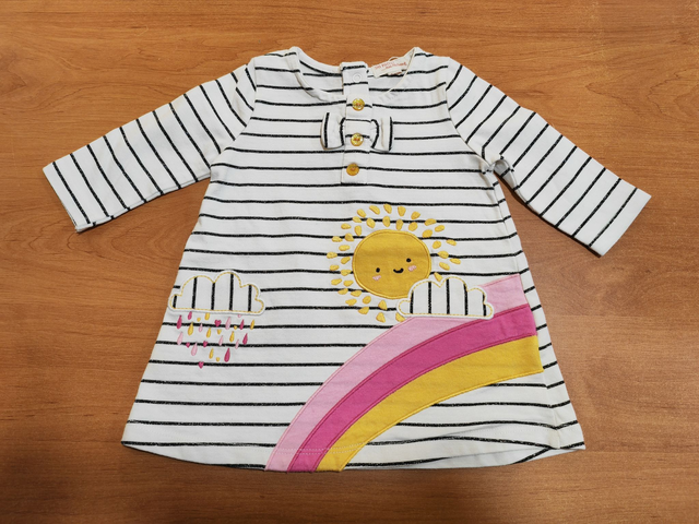 Robe arc en ciel 3 mois